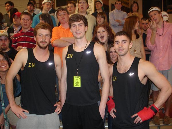 The brothers of Epsilon Eta and their dates attended the Carolina Cup in Camden, South Carolina 2012-01