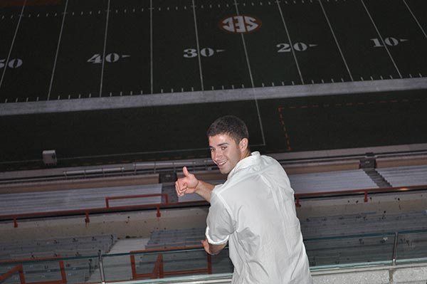 Sigma Nu UTK tours Neyland Stadium 2010-04