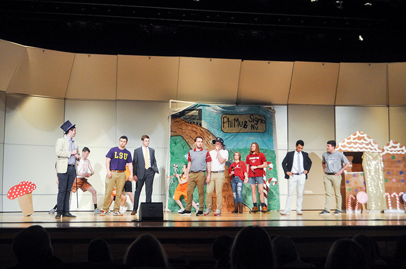 Chapter performing at Carnicus 2019 Sigma Nu UTK